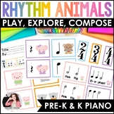 Rhythm Animals - Beginning Piano Rhythm Exploration and Pe