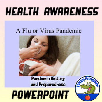 Preview of Pandemic Coronavirus or Flu PowerPoint - Being Prepared