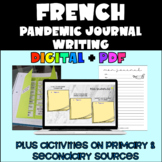 French Pandemic Journal Entry | Primary & Secondary Source