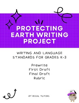 Preview of Protecting Earth Writing Project