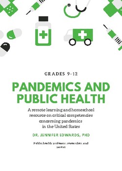 Preview of Pandemics and Public Health Curriculum