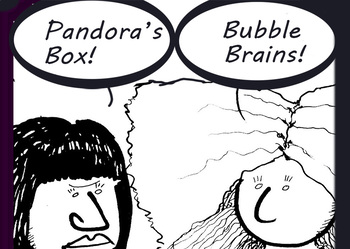 Preview of Pandora's Box! Bubble Brains Writing Exercise no. 1