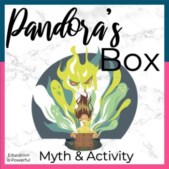 Preview of Pandora's Box Myth and Project | Pandora's Box Activity