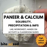 Paneer & Calcium Lab & Lesson Plan: 10-12 Chemistry (Ionic