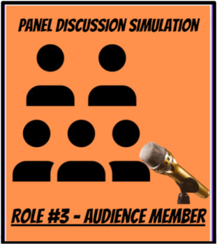 Preview of Panel Discussion Simulation: ROLE #3 - Audience Member