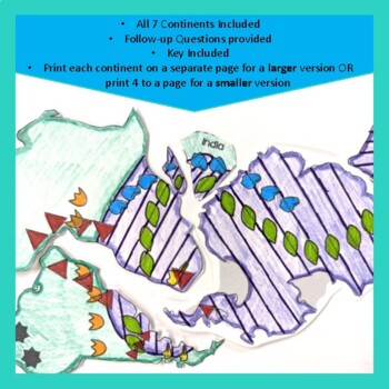 pangea puzzle worksheet for kids