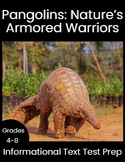 Pangolins: Nature's Armored Warriors Informational Test Prep