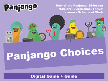 Preview of Panjango Choices - Digital Game and Instructions
