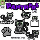 Panther Clip Art {Squishies Clipart}