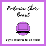 Pantomime Choice Board