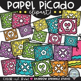 Papel Picado Clipart {Mexican banner clipart}