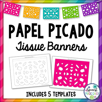 Preview of Papel Picado Tissue Banners
