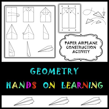 Preview of Paper Airplane Construction Activity
