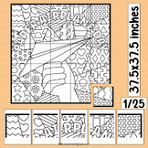 Paper Airplane Craft Template Bulletin Board Coloring Coll
