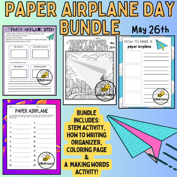 Preview of Paper Airplane Day Bundle! (May 26th)