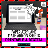 Free Paper Airplane Freebie