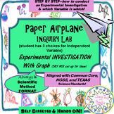 Paper Airplane INQUIRY LAB--3 Independent Variables for St