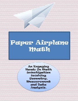 Preview of Paper Airplane Math