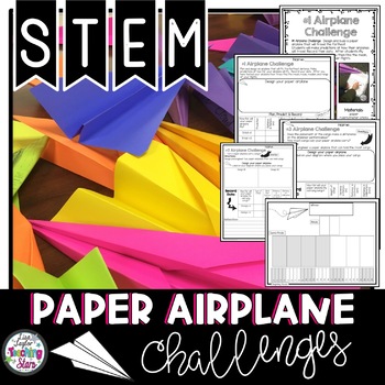 Preview of Paper Airplane STEM Activity | Google Classroom 