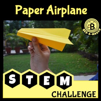Preview of Paper Airplane STEM challenge