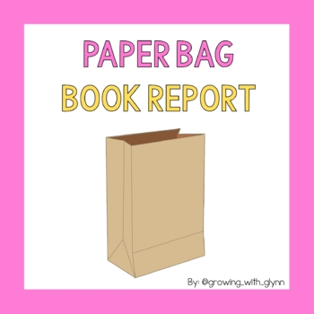 book report bag