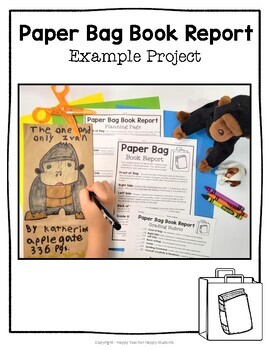 paper bag book report examples