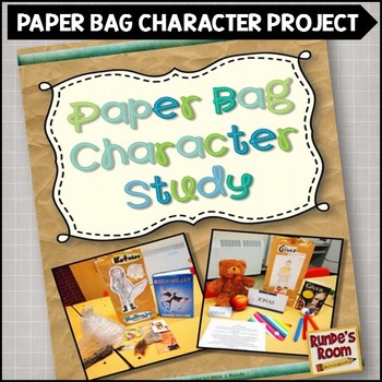Preview of Character Analysis Paper Bag Book Report