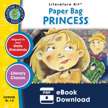 Preview of Paper Bag Princess - Literature Kit Gr. 1-2