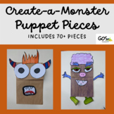 Paper Bag Puppet Craft - Create a Monster