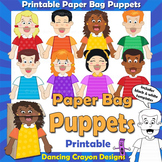 Paper Bag Puppet Kids