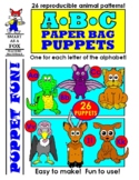 Paper Bag Puppets BUNDLE (8 Titles! Over 175 Puppets!)