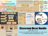 Paper Bag Theme Classroom Decor Bundle