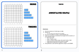 Paper Battleship/ Strategy Ships Worksheet