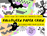 Paper Chain Bulletin Board/Collaborative Mural | Halloween