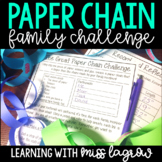 Paper Chain Family Homework Challenge STEM Project
