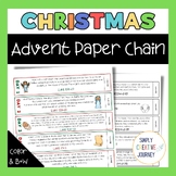 Paper Chain Nativity Story Christmas Advent Calendar - Cou