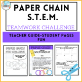 Paper Chain STEM Teamwork Challenge