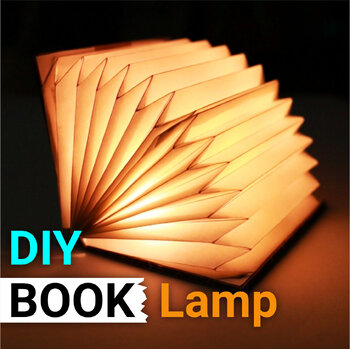 Preview of Paper Circuit Book Lamp (Creative electronics meets paper crafting)