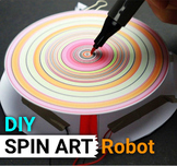Paper Circuit: DIY Spin Art Robot -  Creative Electronics 