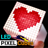 Paper Circuit: LED Pixel Art Cubes -  Creative Electronics