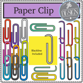 Preview of Paper Clips (JB Design Clip Art for Personal or Commercial Use)