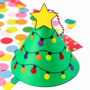 Preview of Paper Cone Christmas Tree Craft