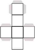 Paper Cube Dice Template for Classroom Activities and Games