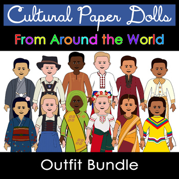 Preview of Paper Doll Costumes From Around the World