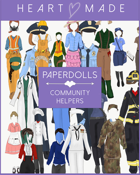Preview of Paper Dolls: Community Helpers