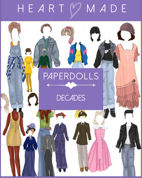 Preview of Paper Dolls: Decades