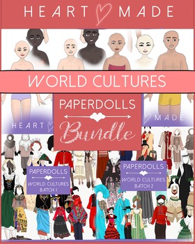 Preview of Paper Dolls: World Cultures