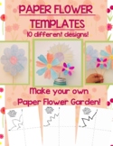 Paper Flower Templates - Easy to make designs!