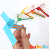 Paper Helicopter DIY - Simple STEAM Project/ Science Exploration