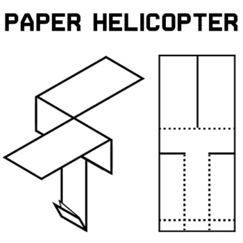 hypothesis for paper helicopter experiment